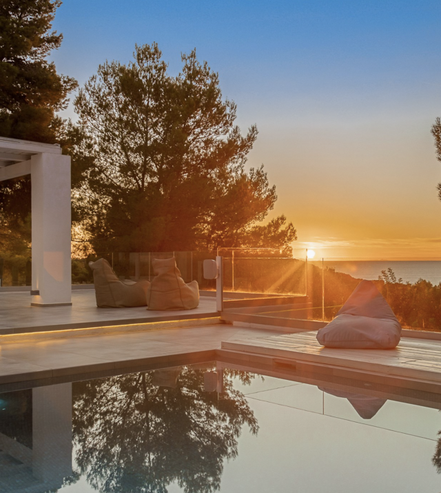 Resa Estates Ivy Cala Tarida Ibiza  luxe woning villa for rent te huur house sunset.png